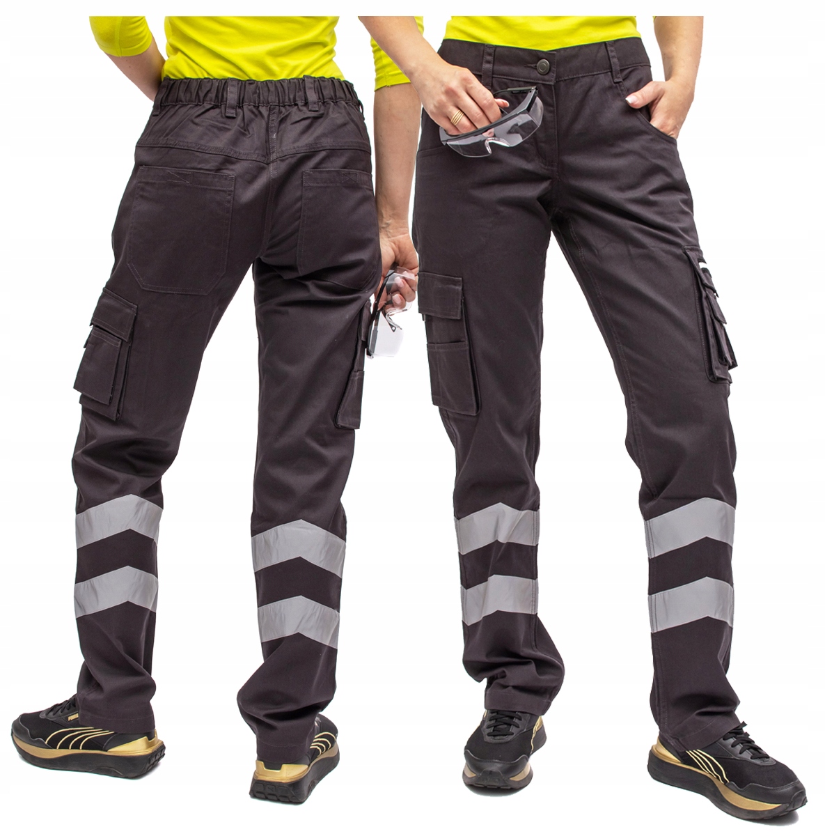 spodnie robocze BHP OCHRONNE DAMSKIE do pracy 60 (555.99/60) • Cena