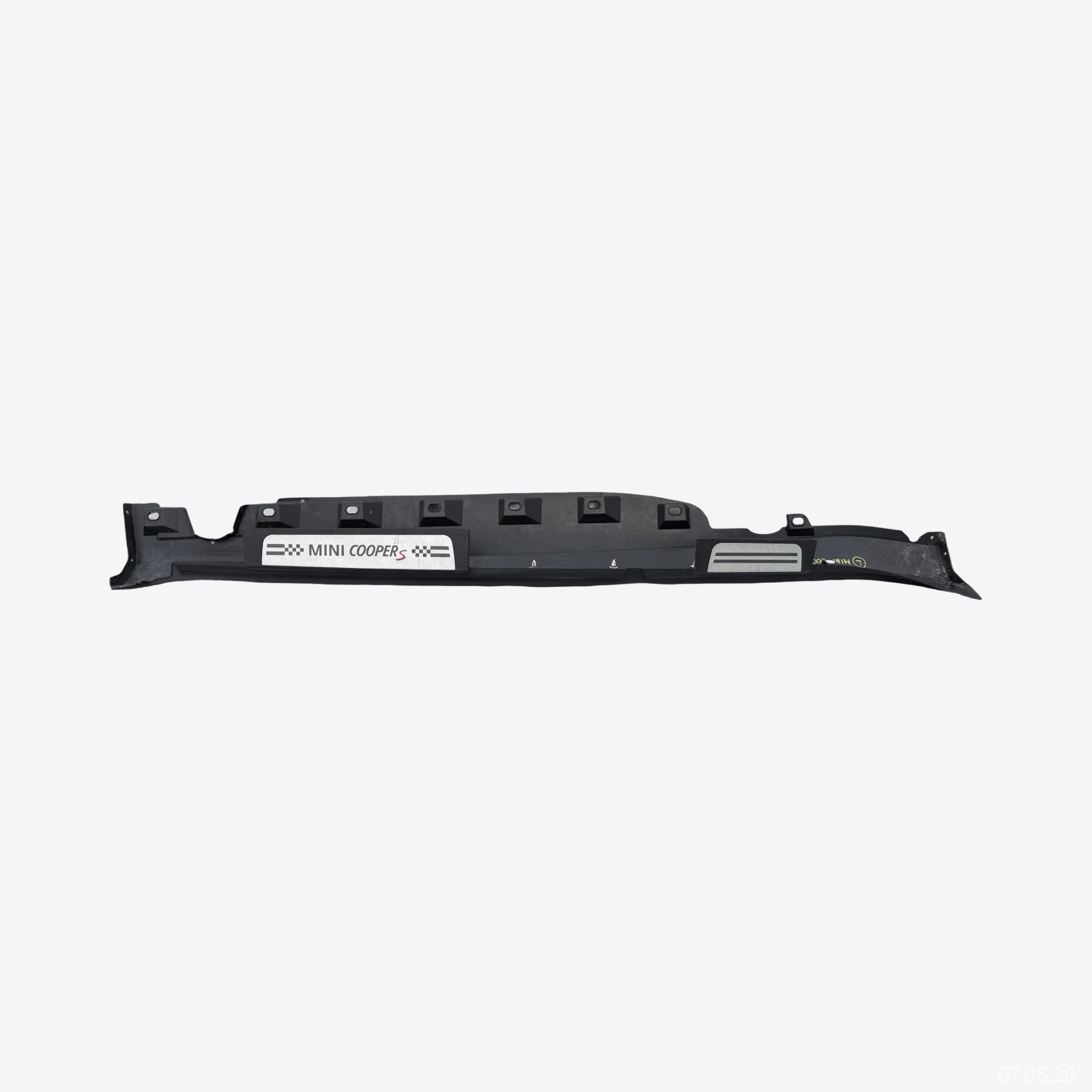 moulding threshold left MINI COOPER 9801887