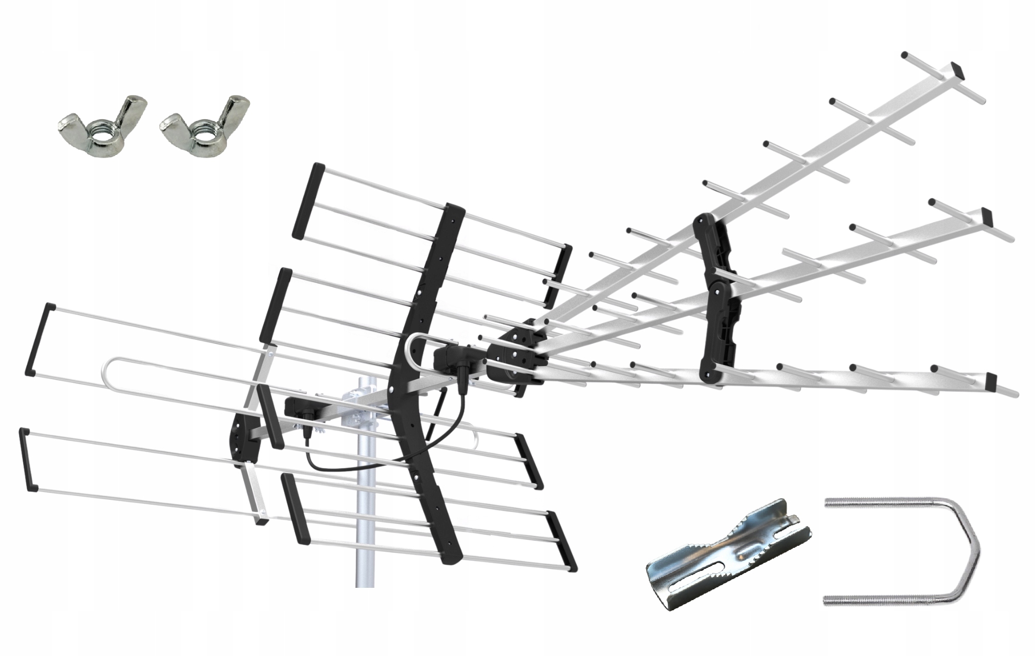 Antena zewnętrzna Inprel 702P-V/UHF DVB-T2 H.265 4K nie wymaga filtra Lte