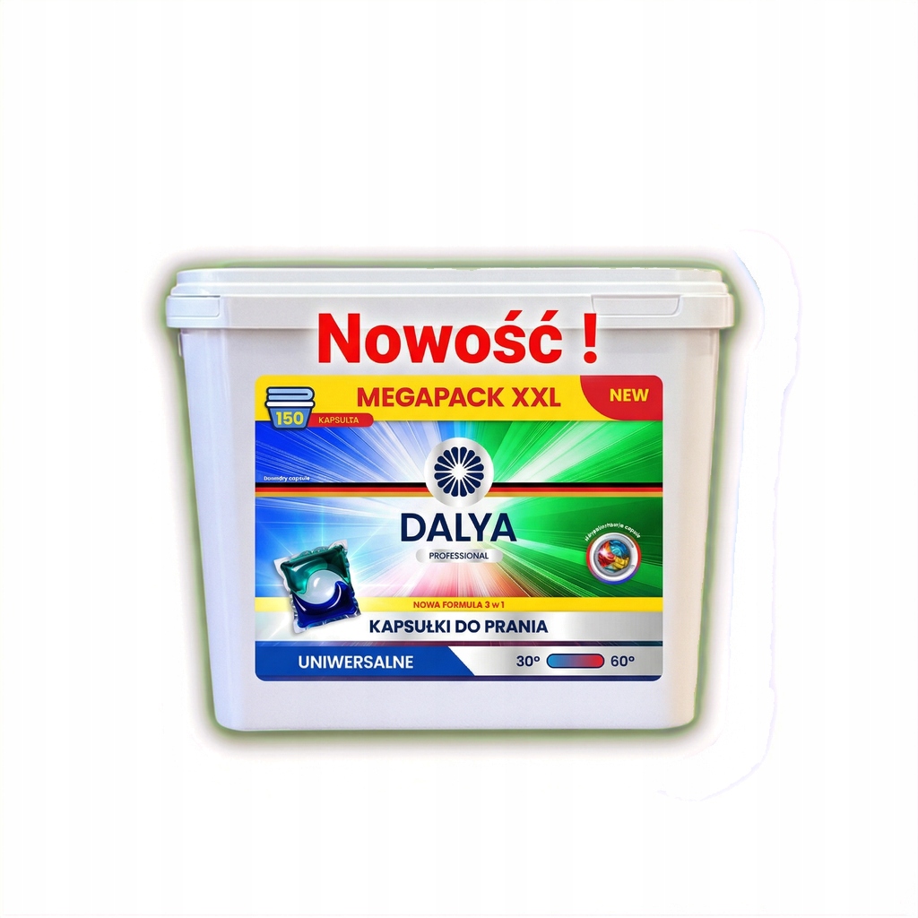 Kapsle na praní Dalya-premium, Univerzální XXXL 150 ks!