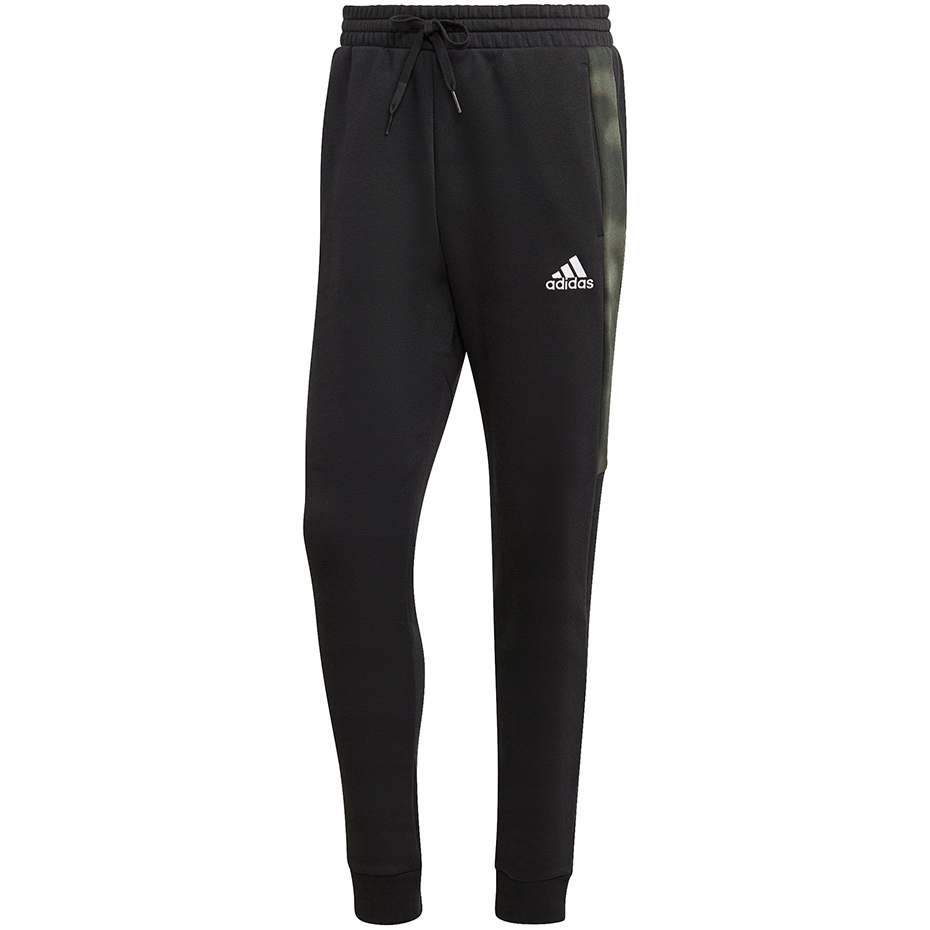 Pánské kalhoty adidas Essentials Camo Print Fleece Pant HL6929 S