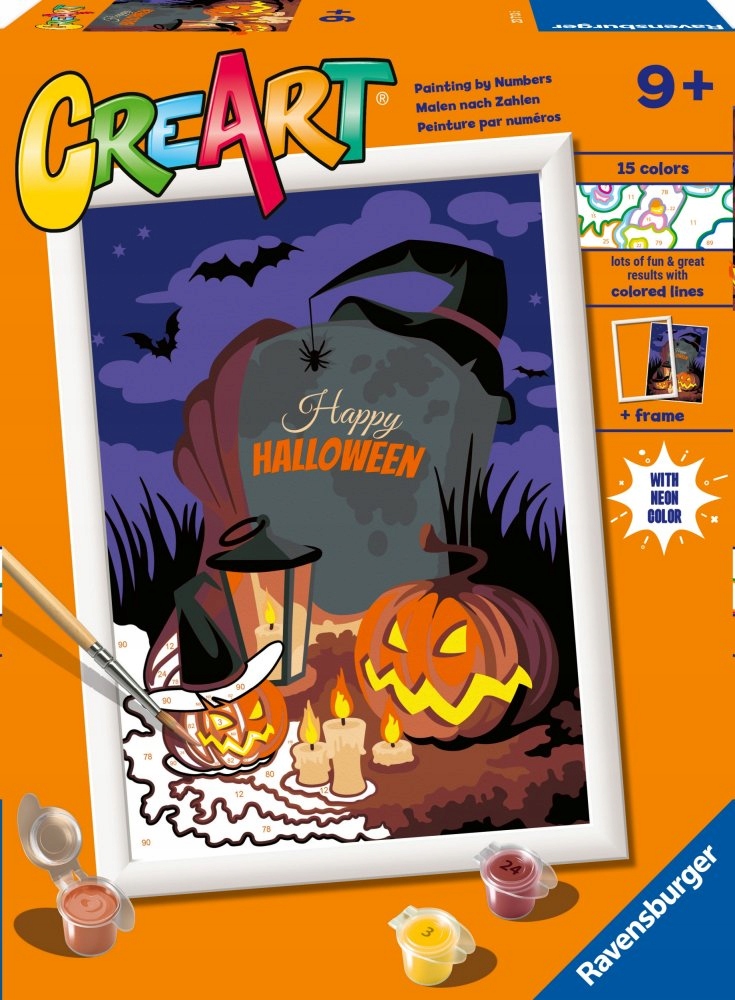 Creart Omalovánky Halloweenská Nálada Ravensburger
