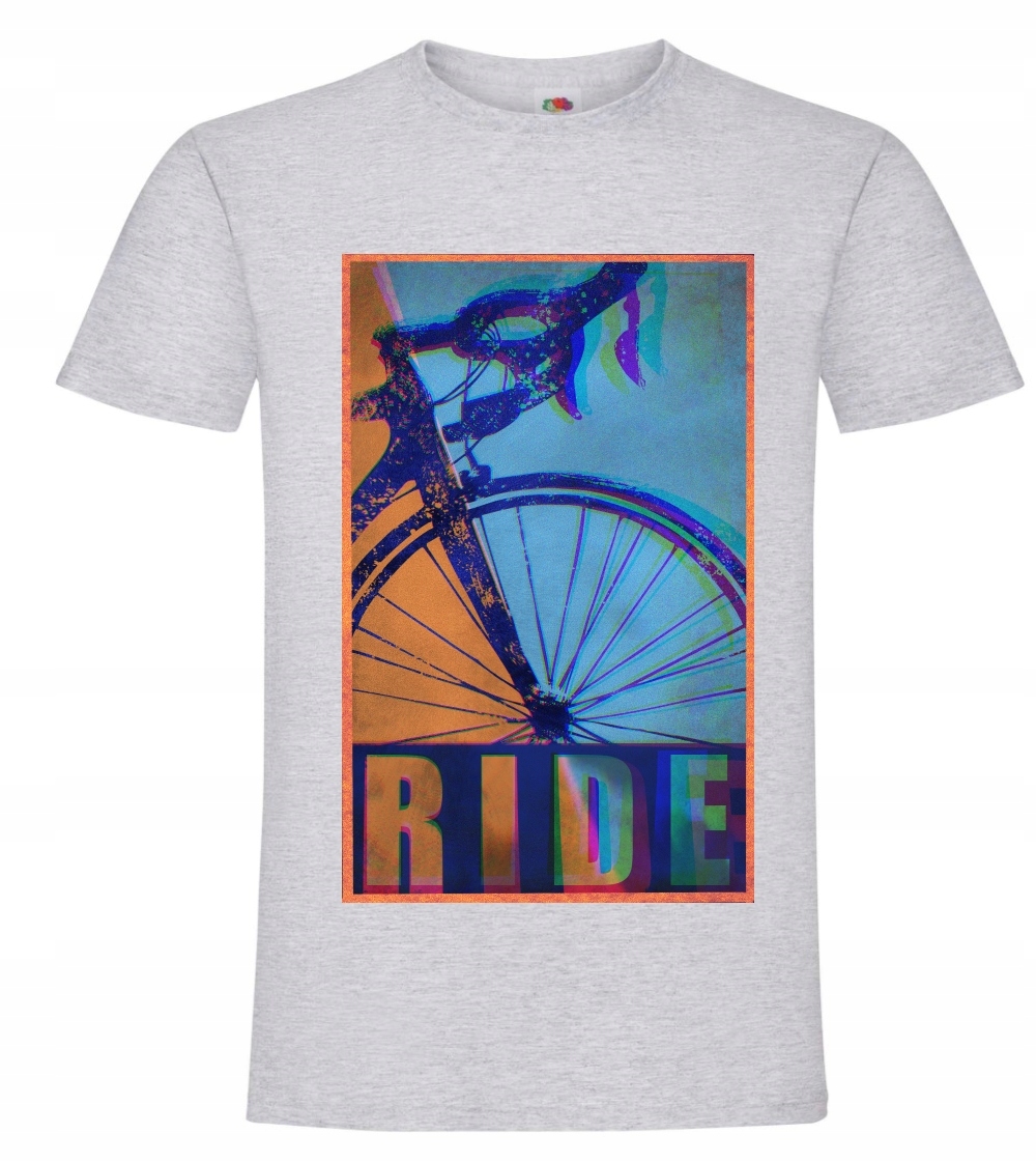 

Ride, Rower Szosa Kolarz Gravel koszulka T-shirt