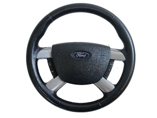 FORD FOCUS C MAX steering wheel, MULTIFUNKCJA leather SKORZANA nice LADNA