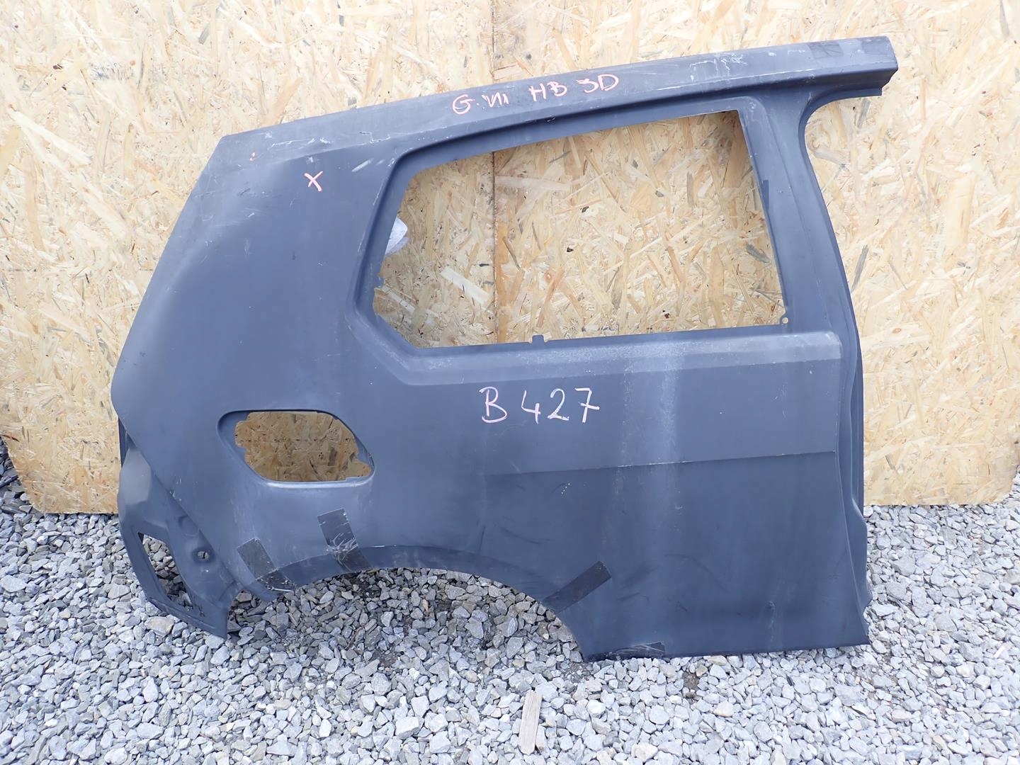 fender rear part rear right VW GOLF VII 2012- 3D 5G