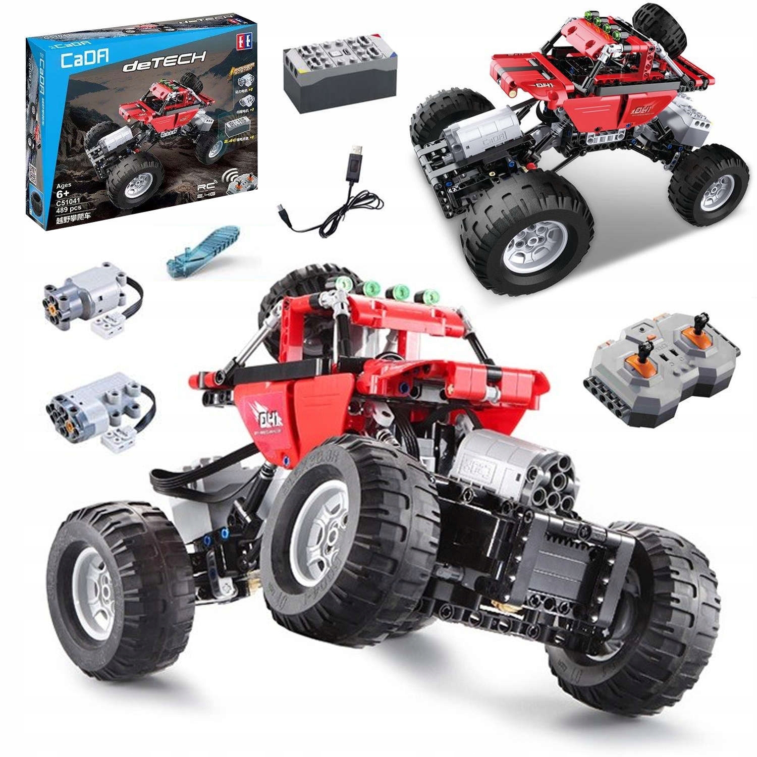 

Sterowana Terenówka Crawler Rc Auto Klocki Technic