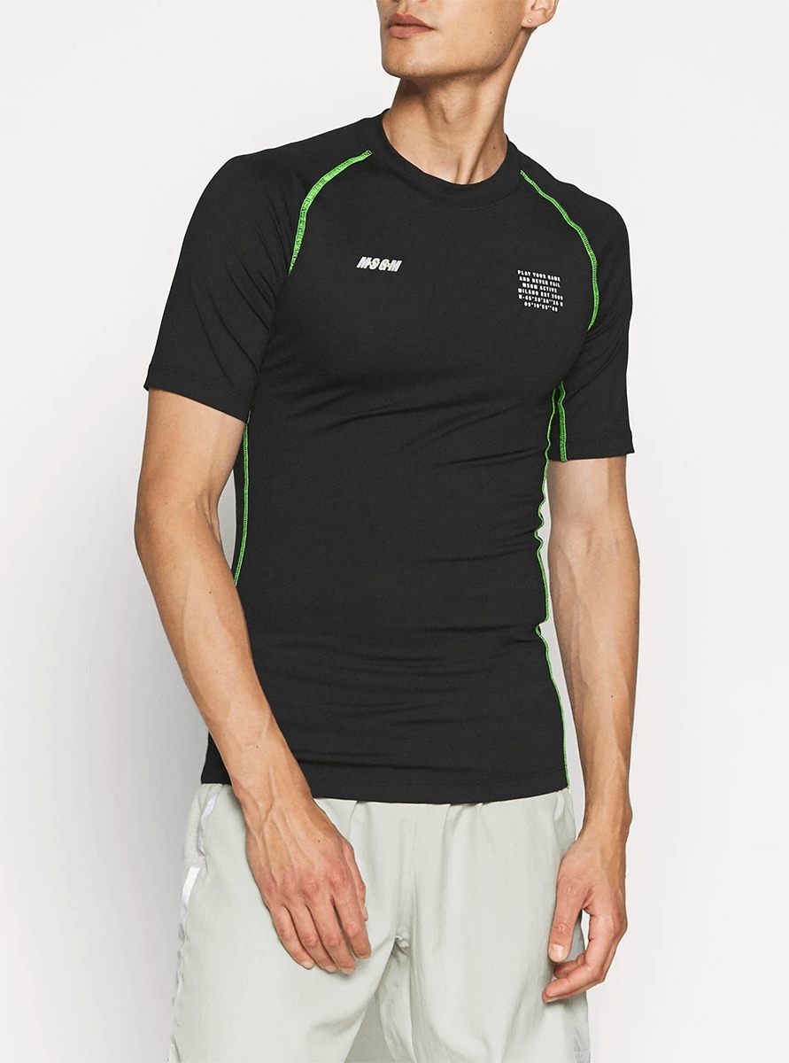 Tシャツ・カットソー MSGM Men T-shirt Black 3840MM104257098 99 楽天市場】MSGM（サイズ（S/M/L）L）（Tシャツ・カットソー