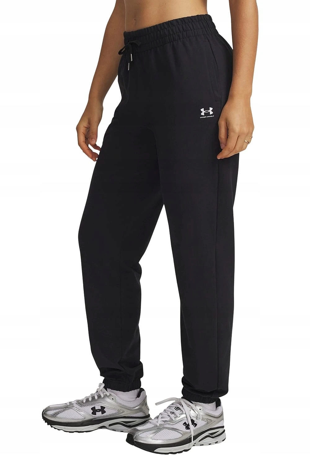 Under Armour Dámské tepláky Under Armour Sport Terry Jogger-BLK