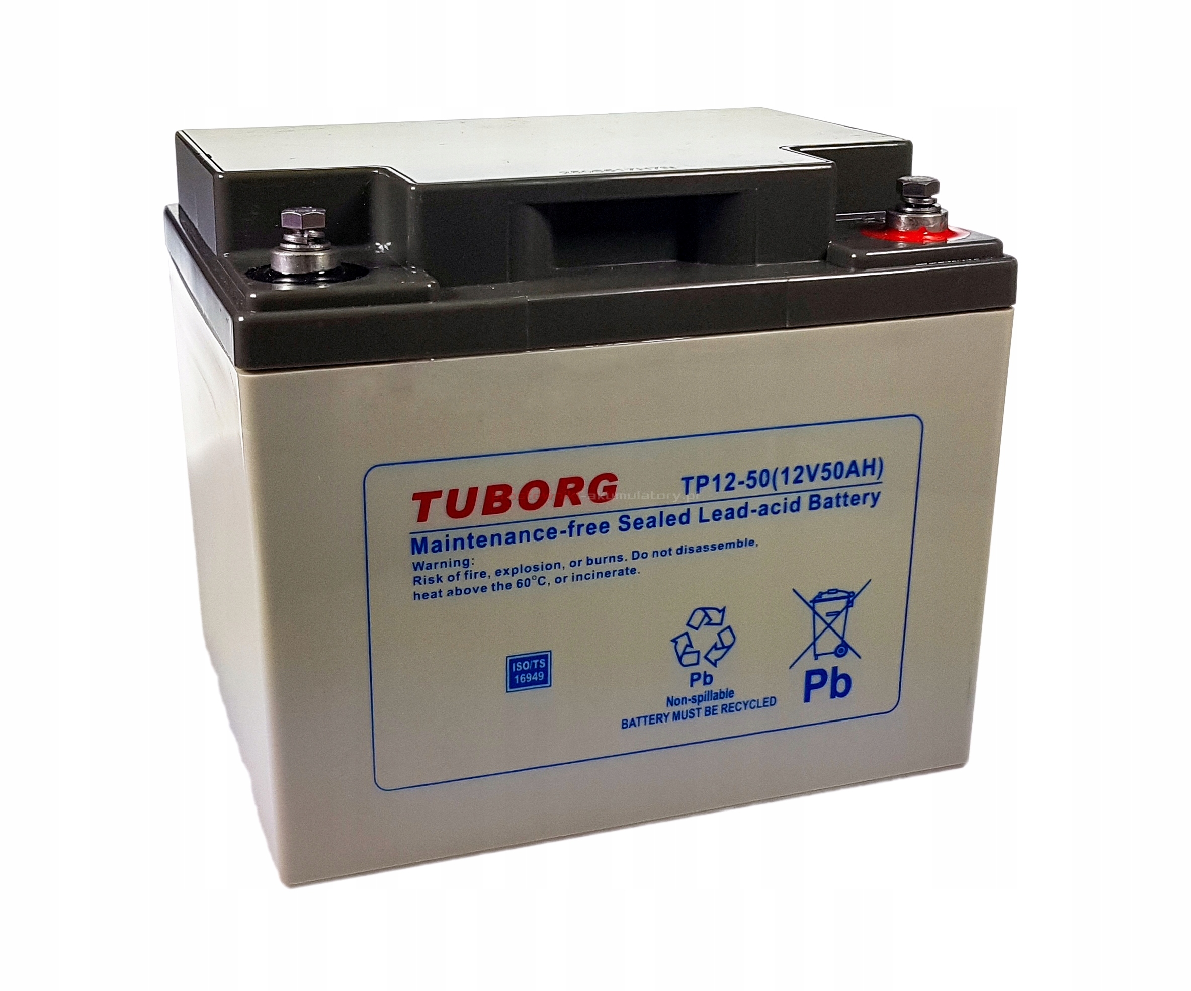 

Akumulator Tuborg Vrla Agm TP12-50 12V 50Ah