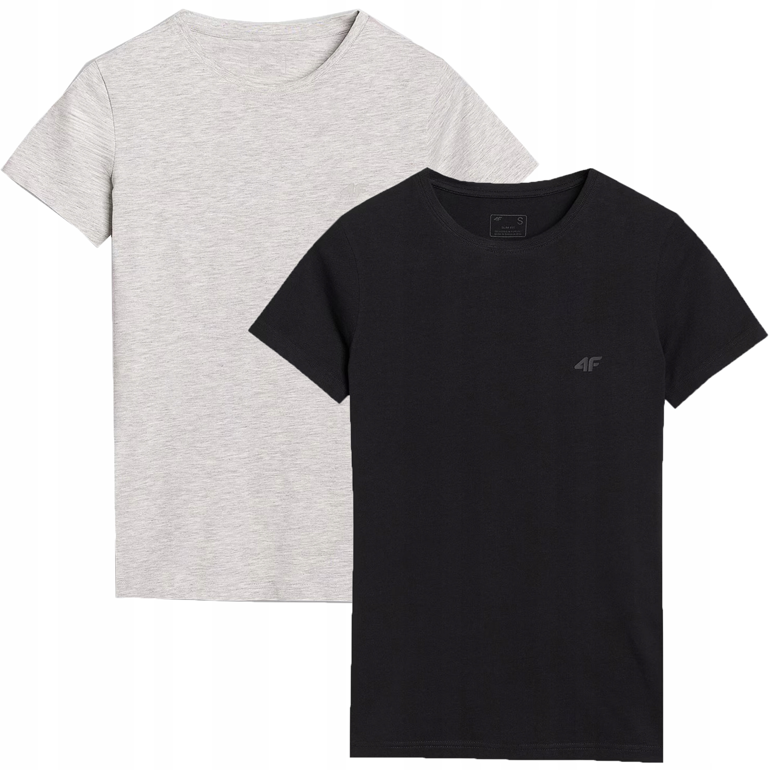 T-SHIRT DAMSKI 4F KOSZULKA ZESTAW KOMPLET 2 SZTUKI S SS25
