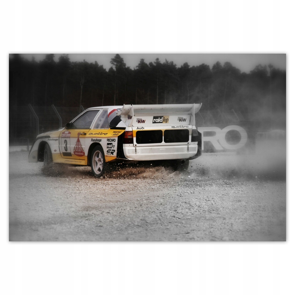 

Naklejki 155x105 Audi Quattro Drift Kurz