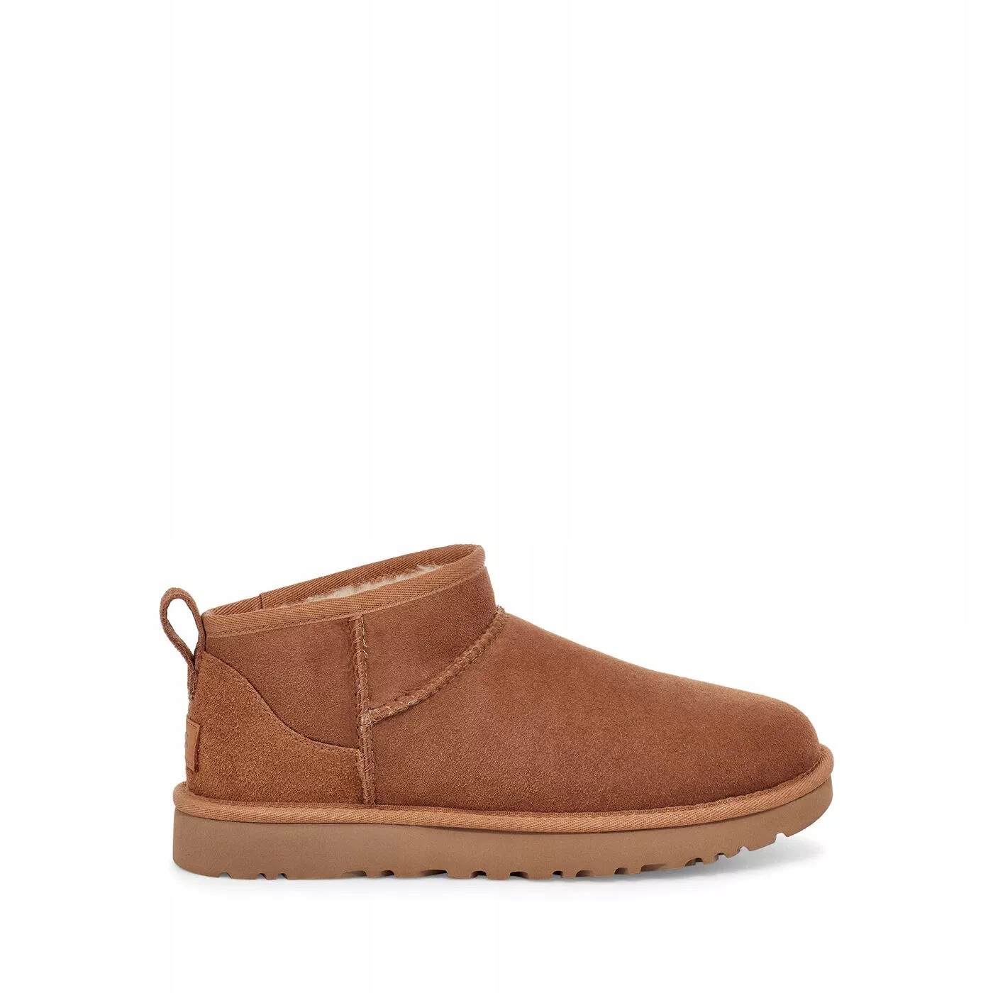 Dámské boty Ugg Classic Ultra Mini 1116109-CHE hnědé kožené 40