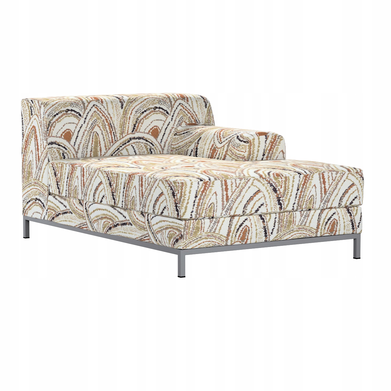 Poťah na podnožku Kramfors Ikea, oranžový