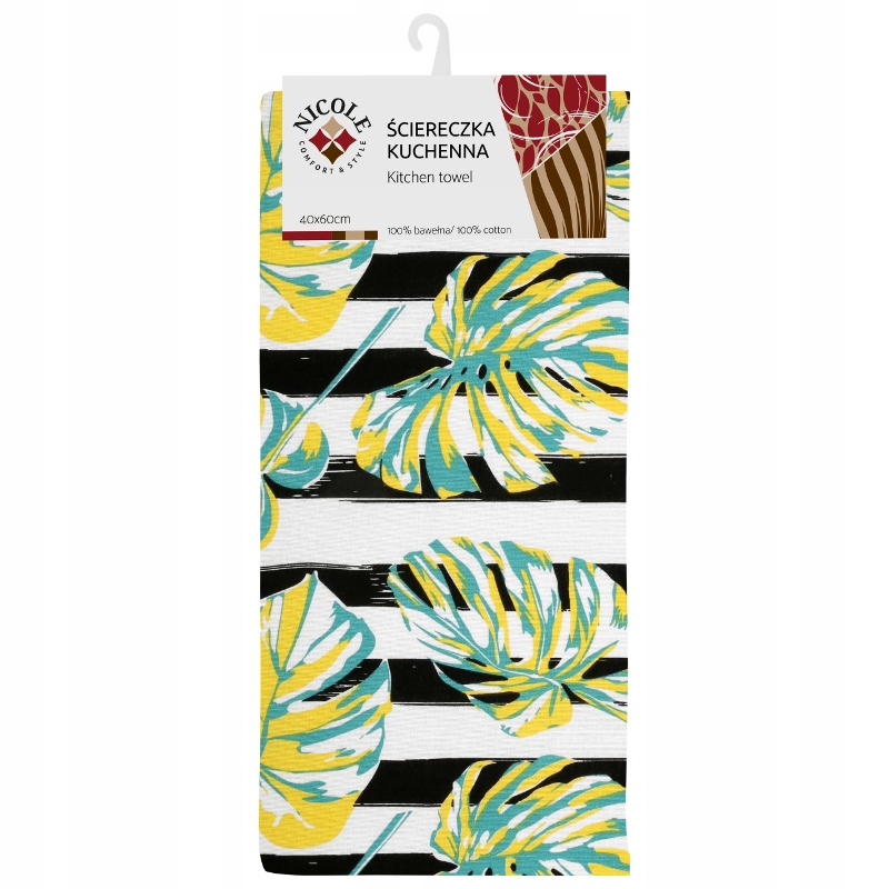 

Ravi Ściereczka Kuchenna Liście Monstera 1 Sztuka