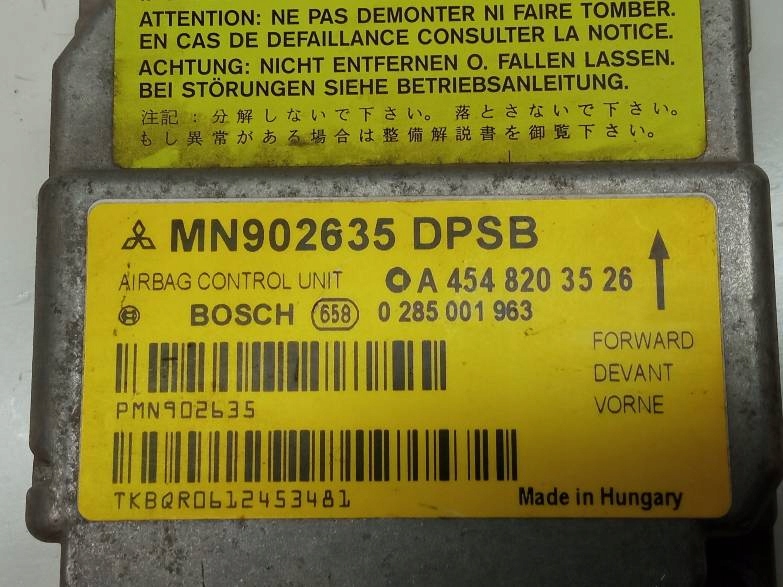 SENSOR airbag A4548203526 0285001963 Smart Forfour e (2004-2006)