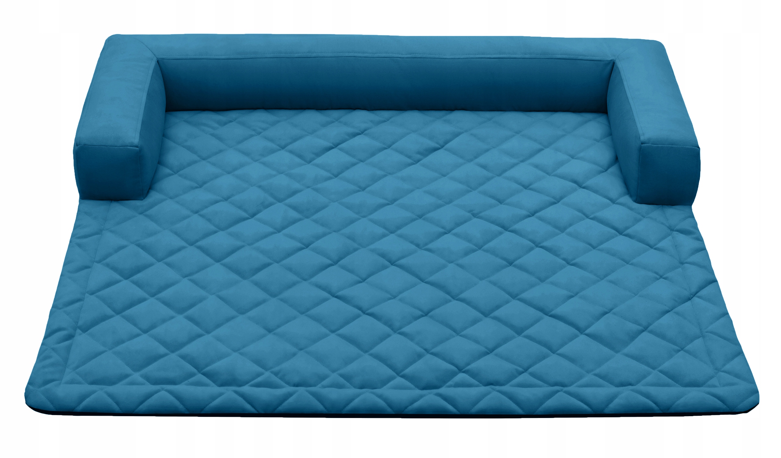 Levně Pelíšek Podložka pro psa s válečkem na postel 120x100