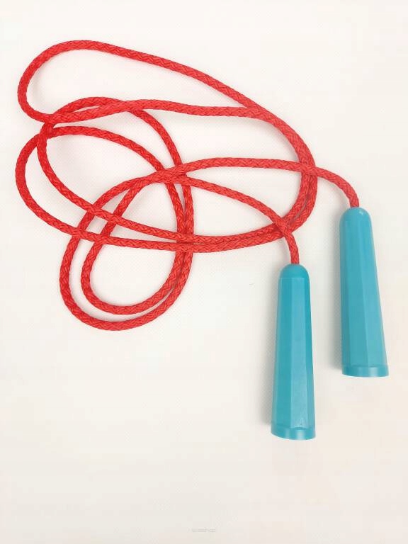 

Skakanka Sznurkowa Kolorowa Plastikowe Rączki