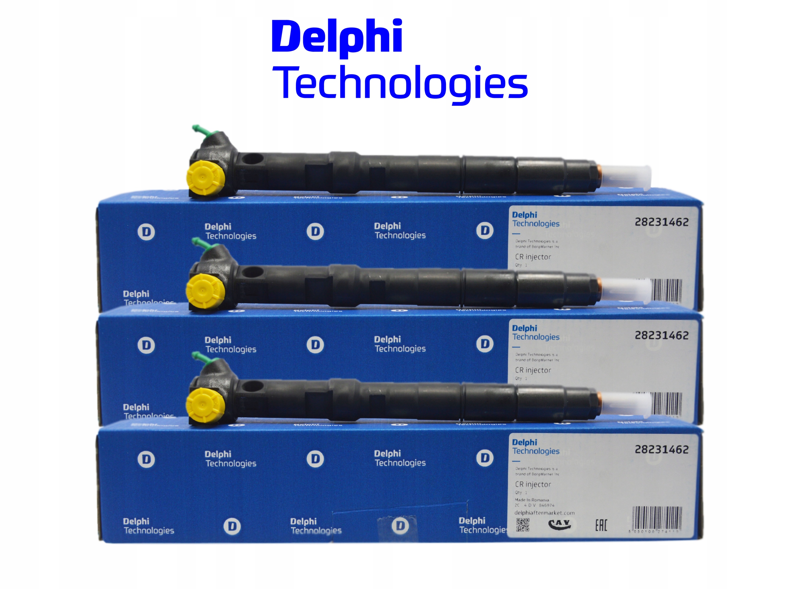 Delphi 28231462 инжектор 3 шт