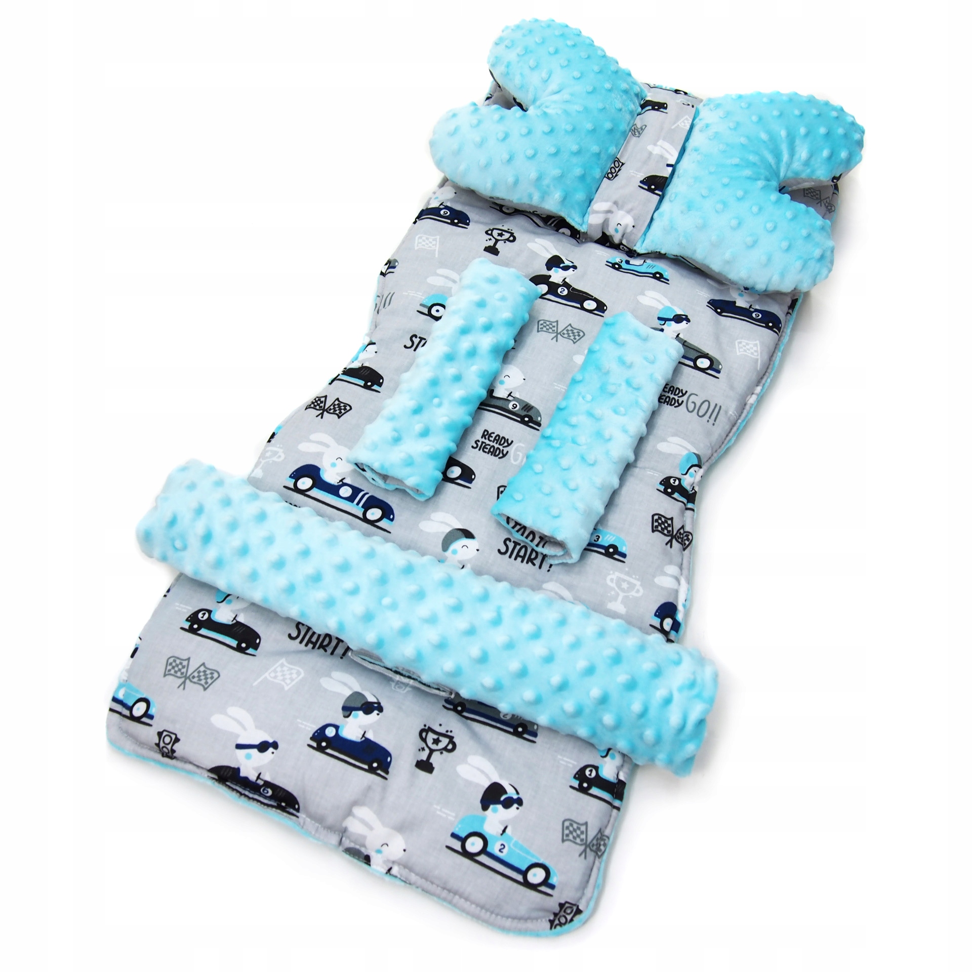 

Kerstin Wkładka Do Wózka Pałąk Minky Spacerówki