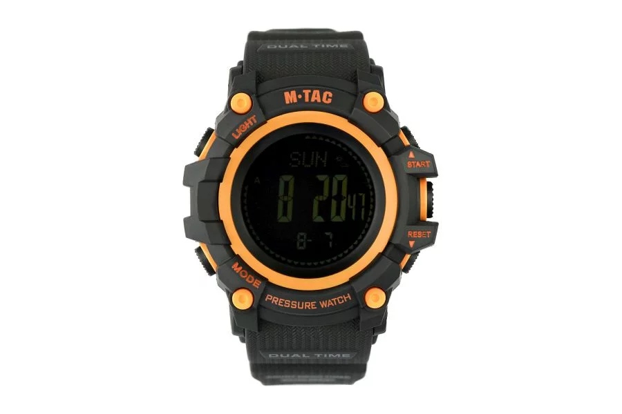 Taktické hodinky M-tac Adventure Black-pom (50005035)