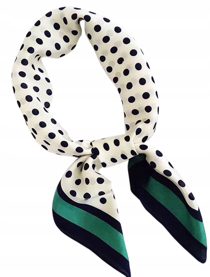 

Apaszka Gawroszka Bandana Chusta 70x70CM w groszki