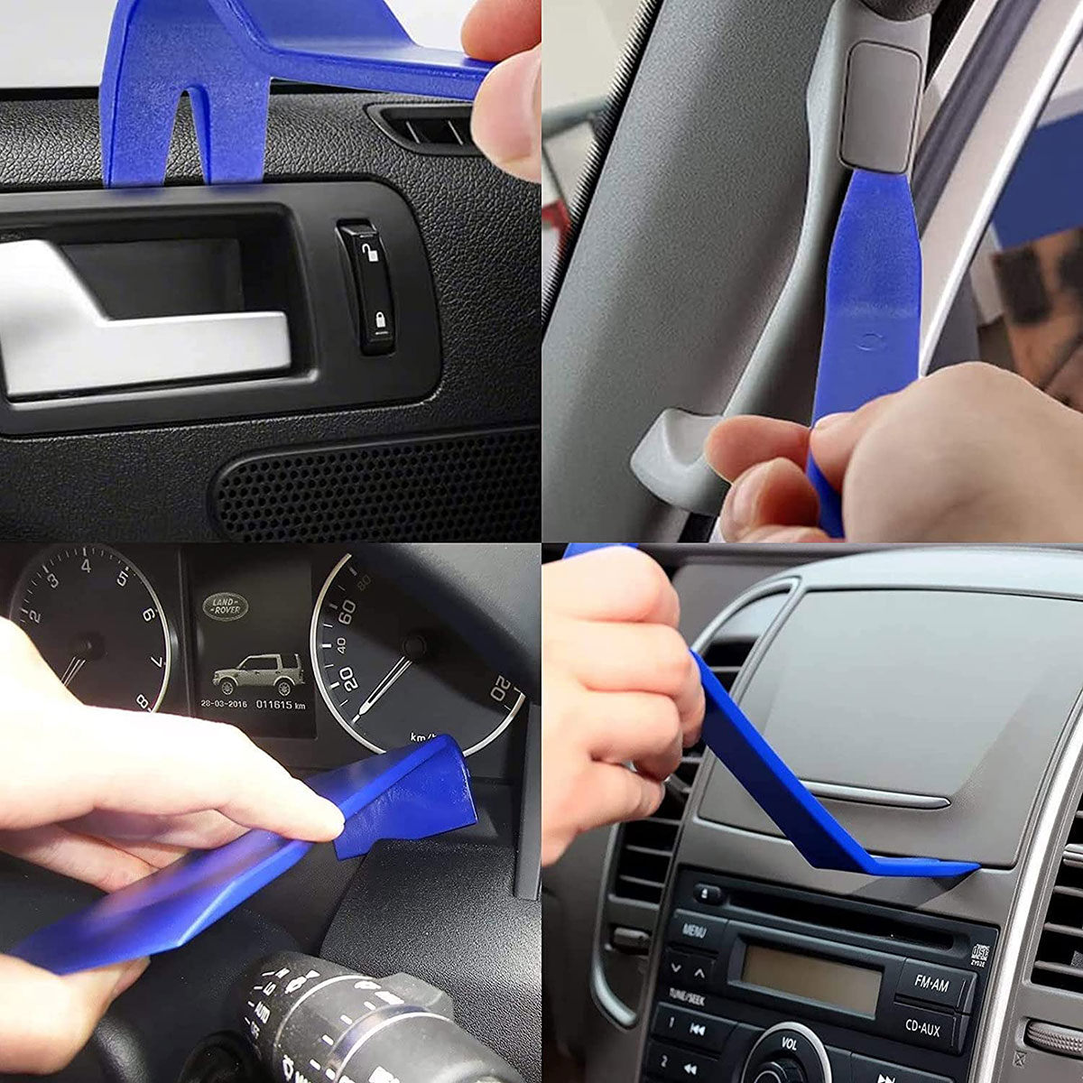 ZESTAW ŚCIĄGACZE ŁOPATKI ŁYŻKI WYJMAK DO DEMONTAŻU TAPICERKI SPINEK RADIA Kod producenta ŁOPATKI ŚCIĄGACZE DO DEMONTAŻU 12 ELEMEN