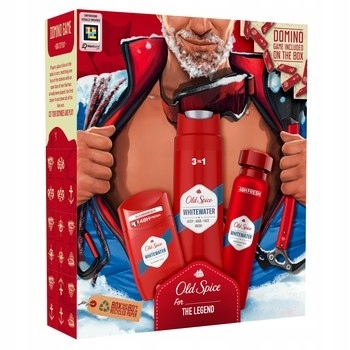 Dárková sada Old Spice Alpinist deodorant ve spreji a tyčince, gel