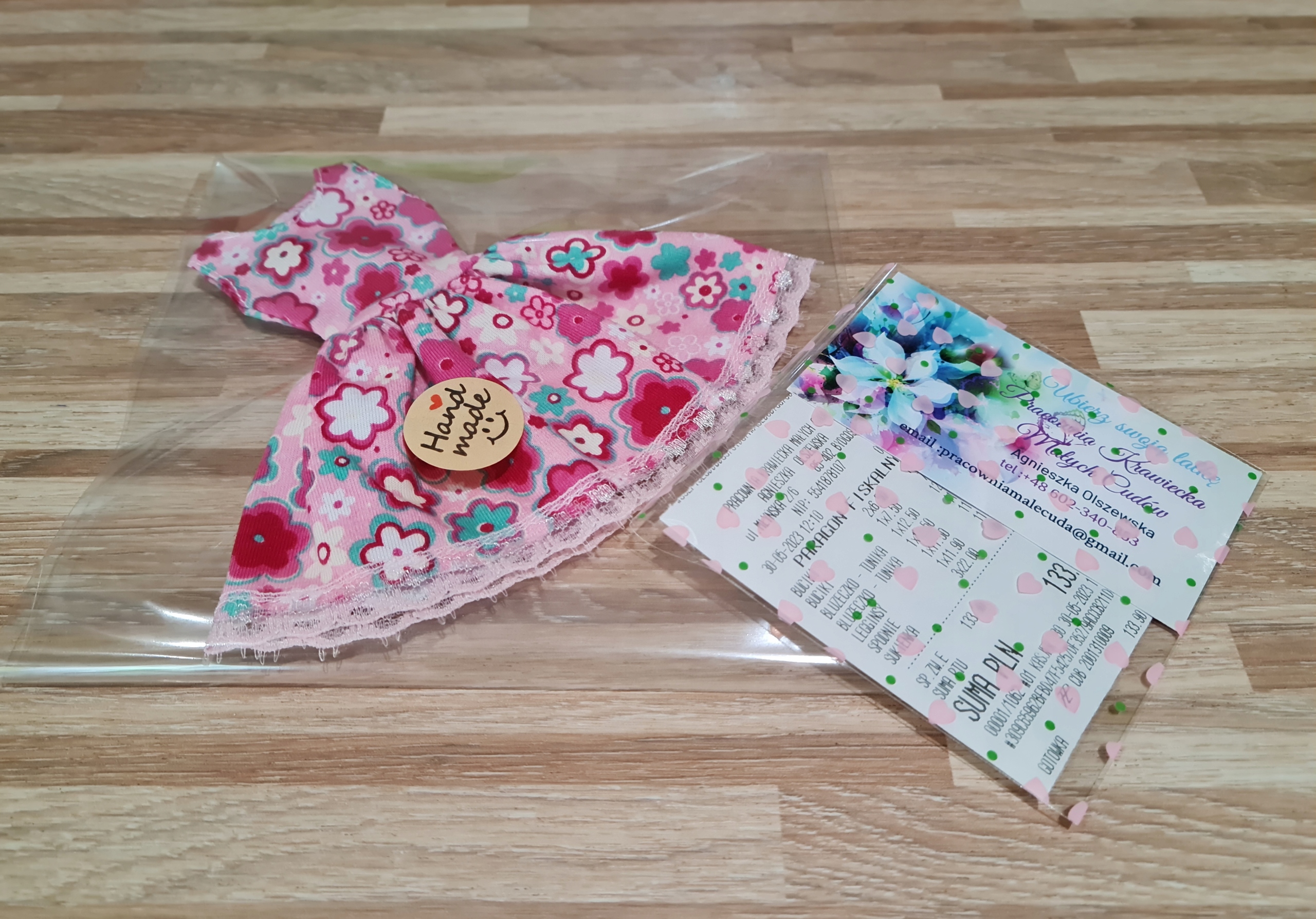 Ubranka dla lalek - Sukienka Marka inna