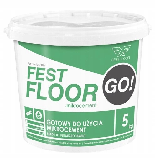 Festfloor Go! 5 kg – mikrocement