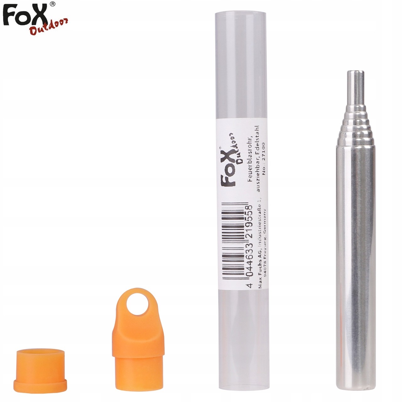 DMUCHAWA SKŁADANA RURKA DO ROZPALANIA OGNISKA OGNIA Model teleskopowa