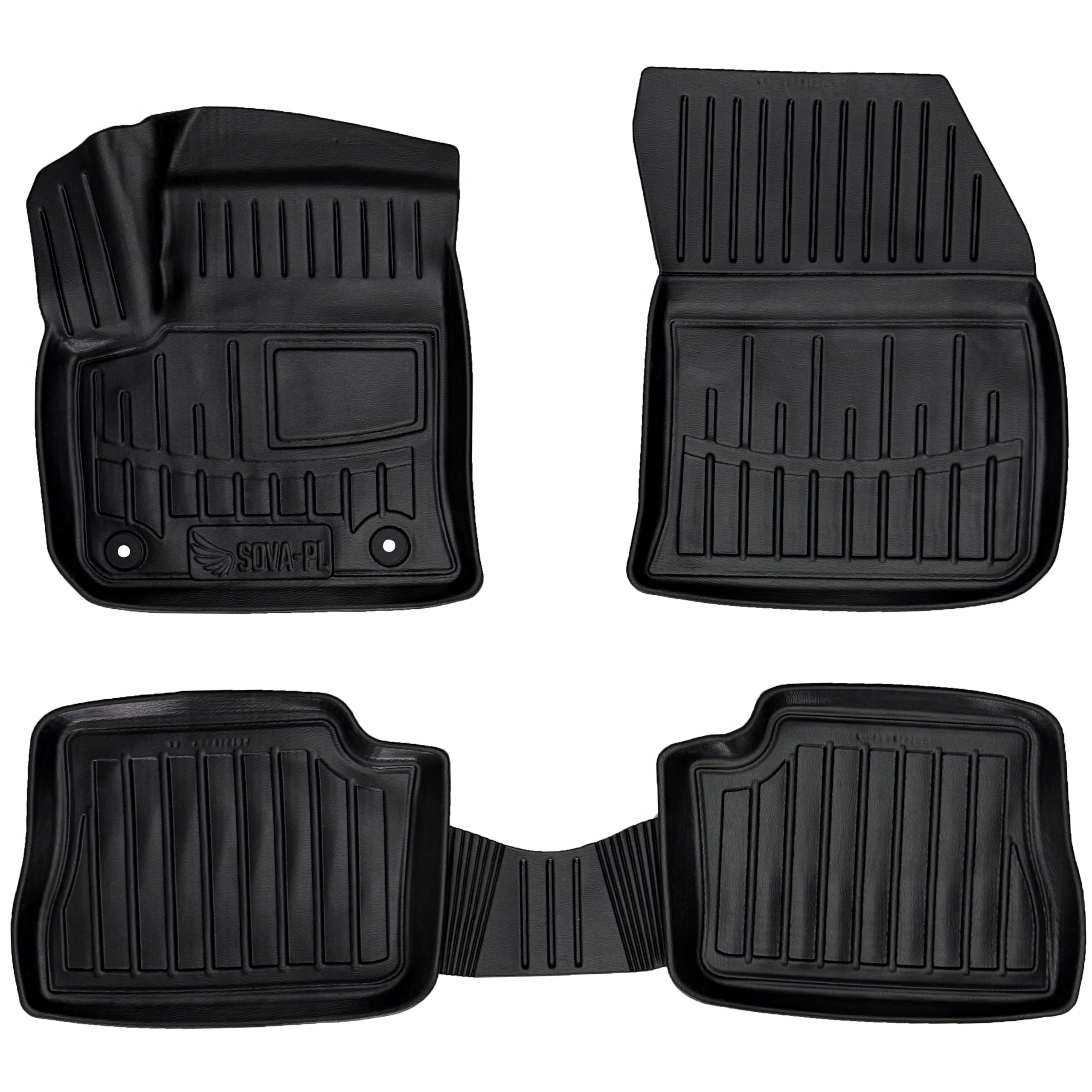 Dywaniki gumowe(TPE) Peugeot e-208 2020 2021 2022 2023 2024 2025 2026 wersj