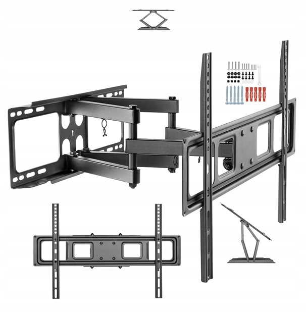 Otočný Držák Pro Televizor 60 Palců Sharp Věšák Rameno Upevnění Uchopovač