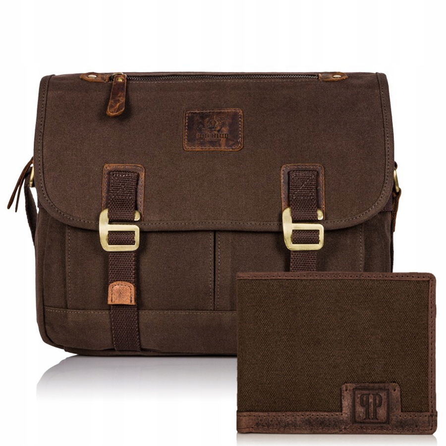

Zestaw Dla Niego Torba T-17 Portfel T-02 ZUP-17-BR