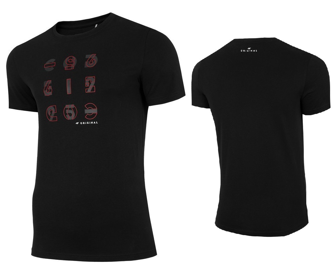 

Koszulka Bawełniana Męska T-shirt 4F TSM018 r. XL