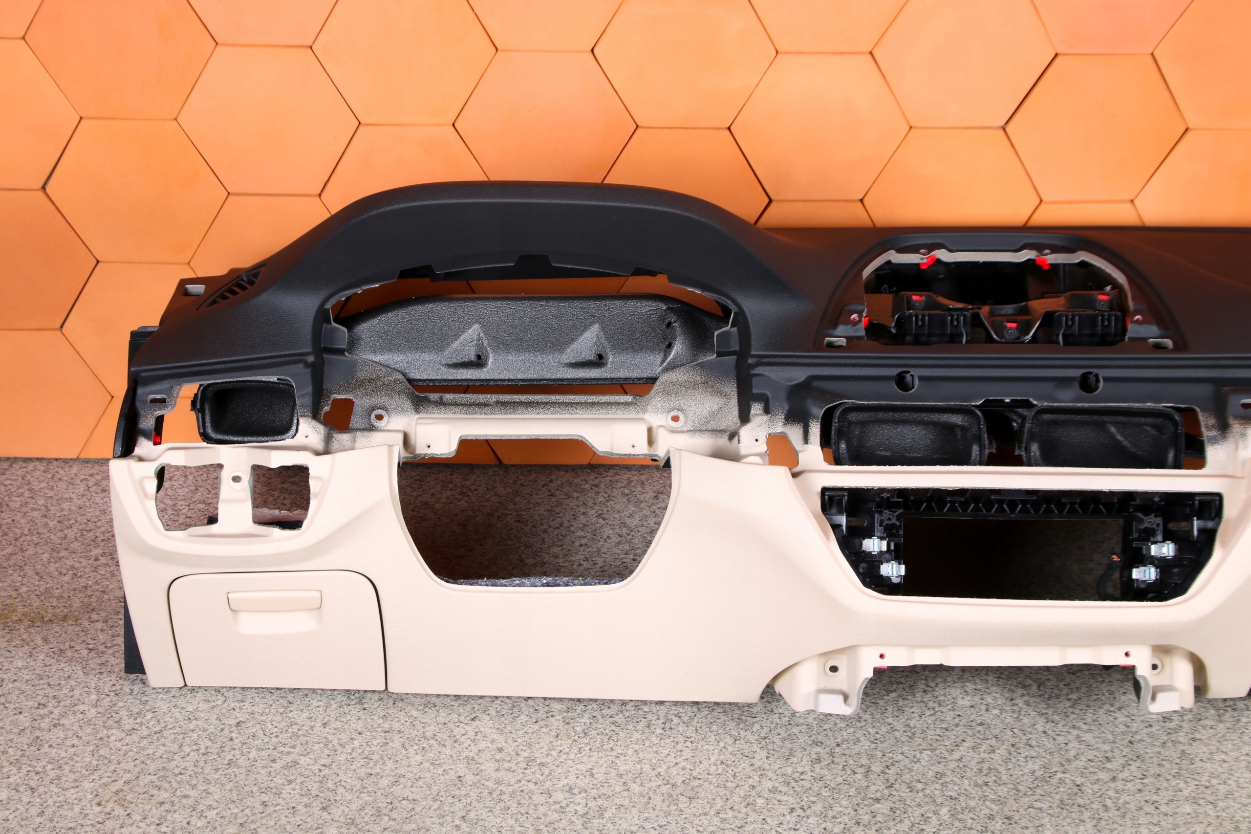 BMW G30 G31 originál dashboard instrument panel console HEAD UP CANBERRABEIGE
