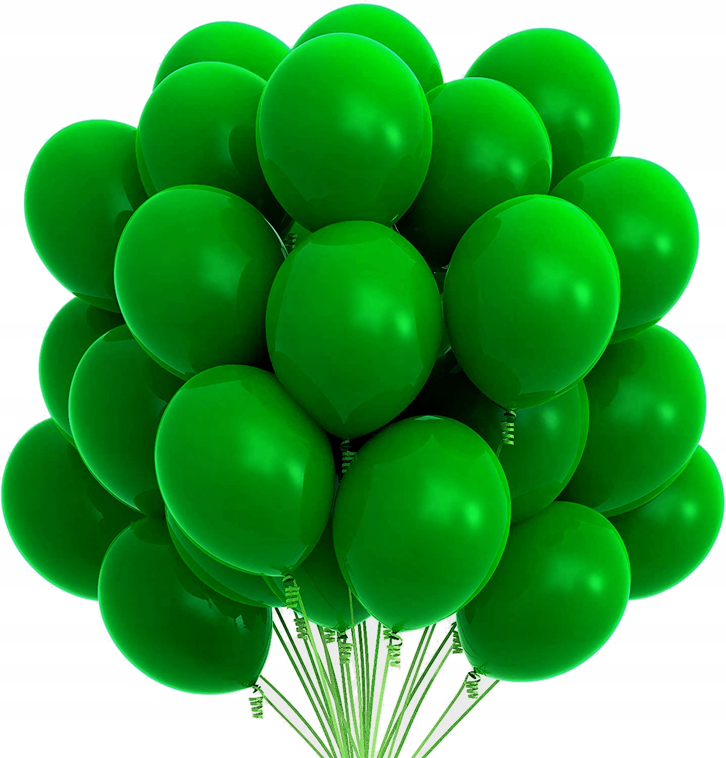 

Balony zielone Duże matowe ślub wesele boho 20 szt