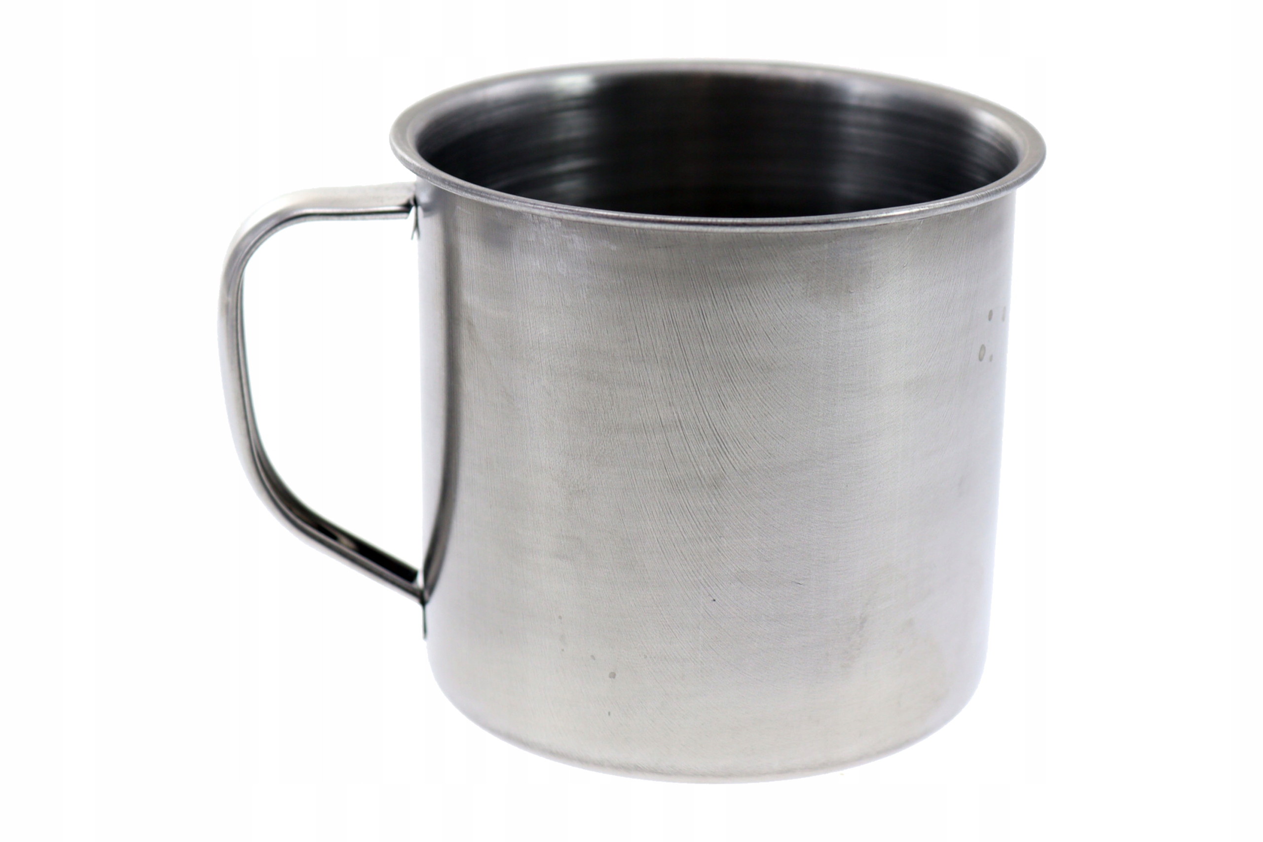 Kubek Stalowy 9 CM Z Uchem 0,45L