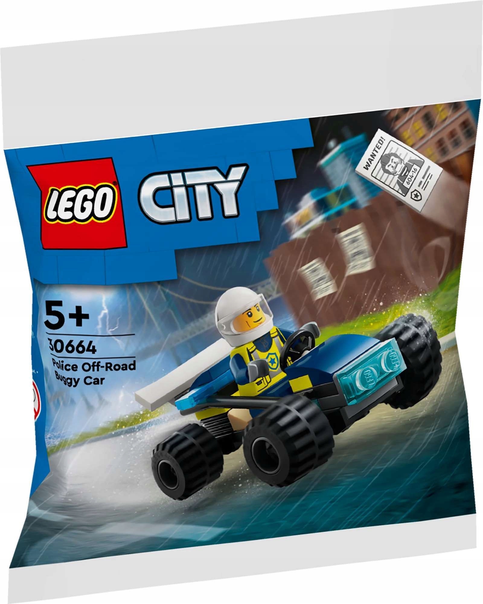 Lego 30664 City Policyjny łazik terenowy