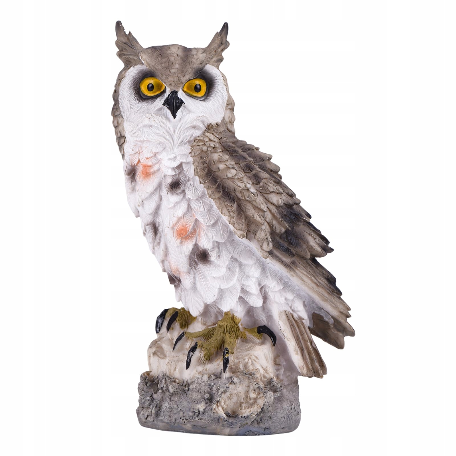 Figurka Sova z pryskyřice Taiyou 18 Cm Hnědá Dekorace pro dům a zahradu