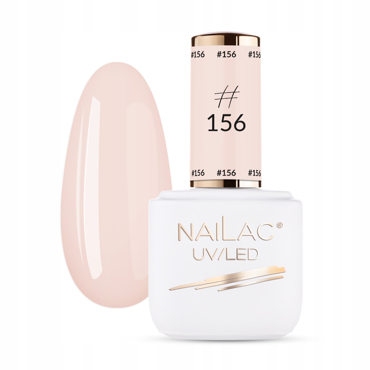 

#156 Lakier hybrydowy NaiLac 7ml