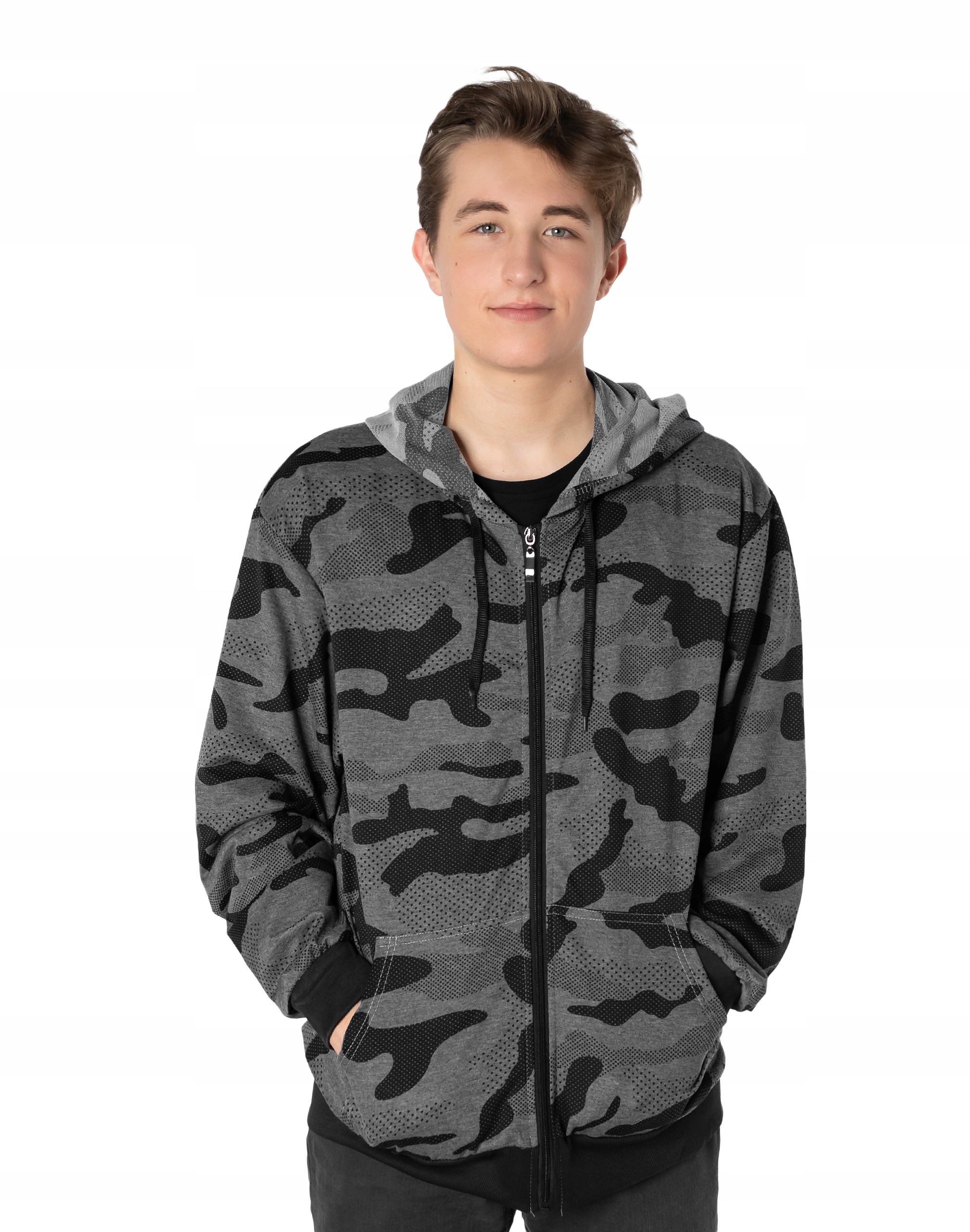 

Bluza Męska Moro Rozsuwana z Kapturem 2295-03 r L