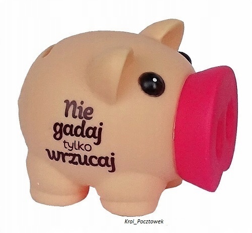 

Skarbonka świnka idealny dla Babci, Mamy