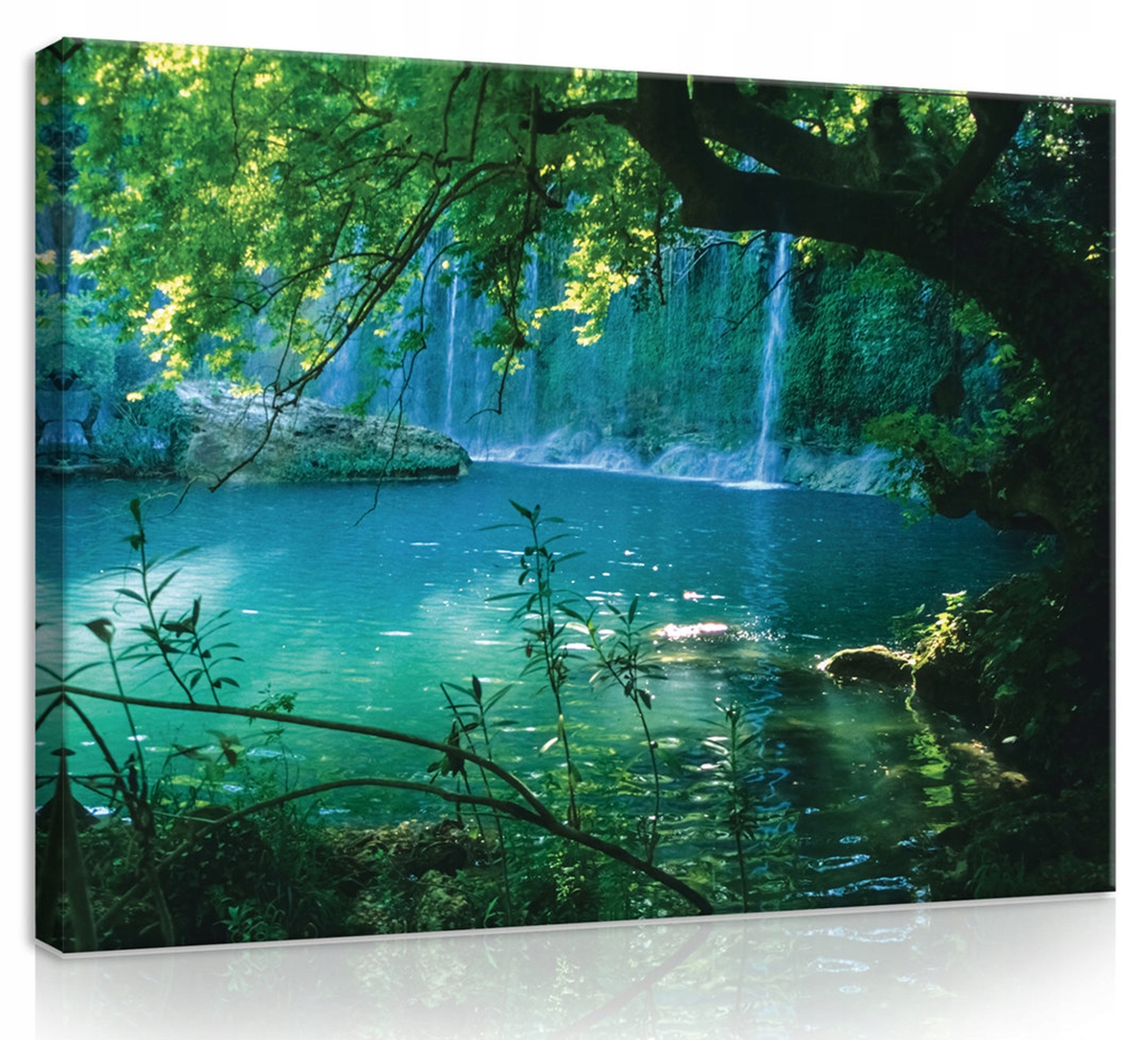 Obraz Na Plátně Canvas 80x60 Jezero Voda Příroda