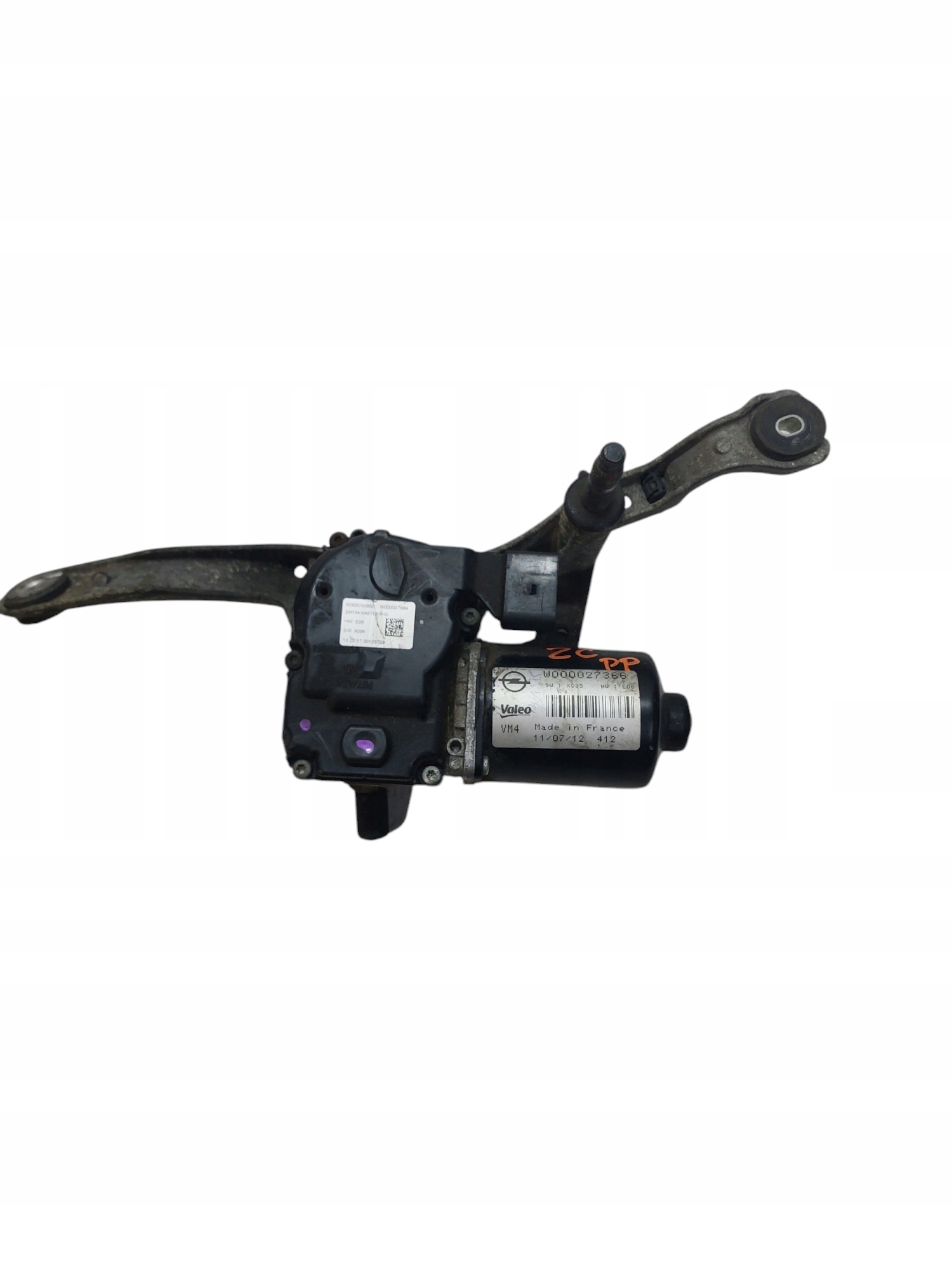 Motor Wischer ZAFIRA C vorne rechts
