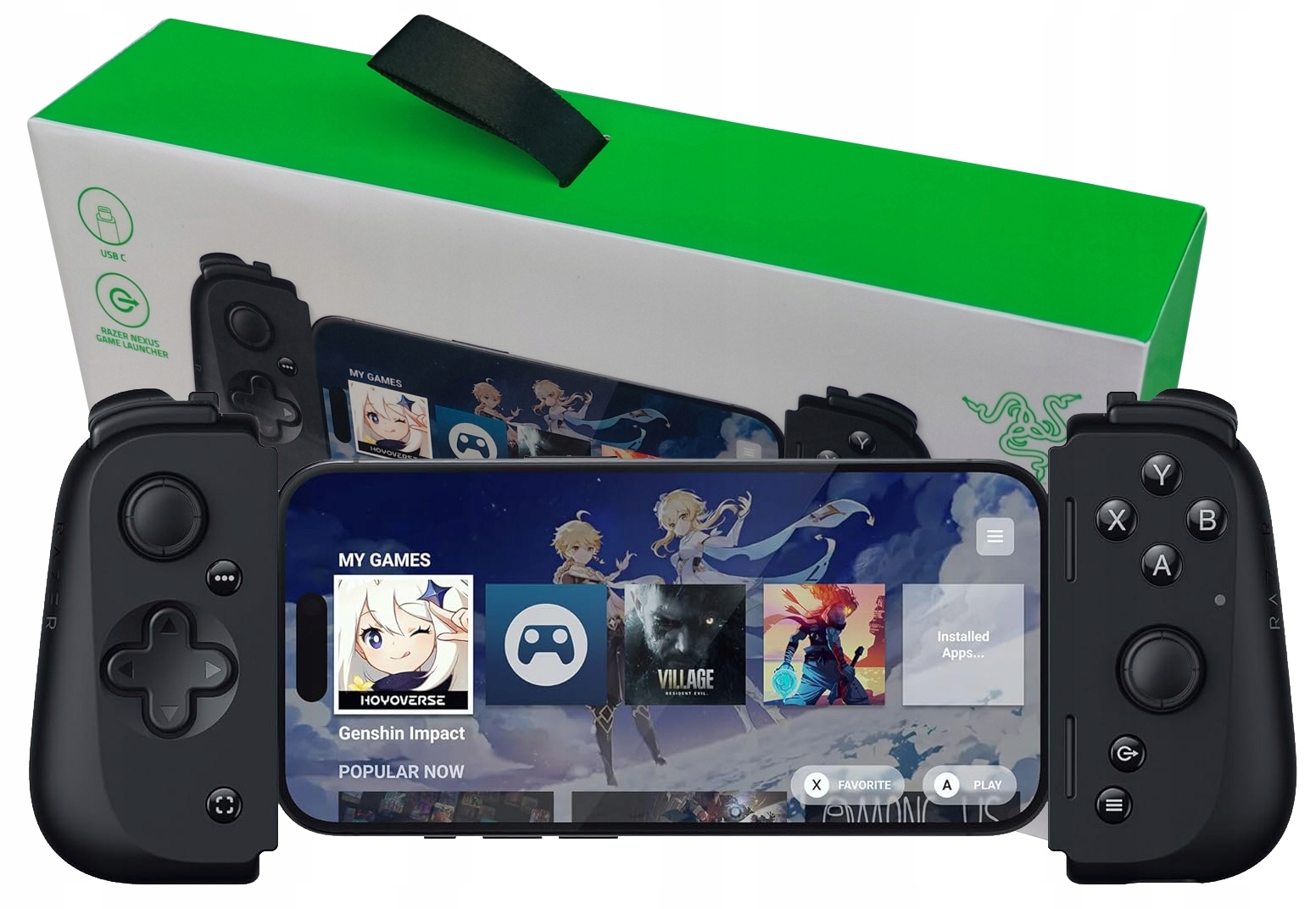 Mobilný Ovládač Pre Smartfón Razer Kishi V2 Iphone Lightning