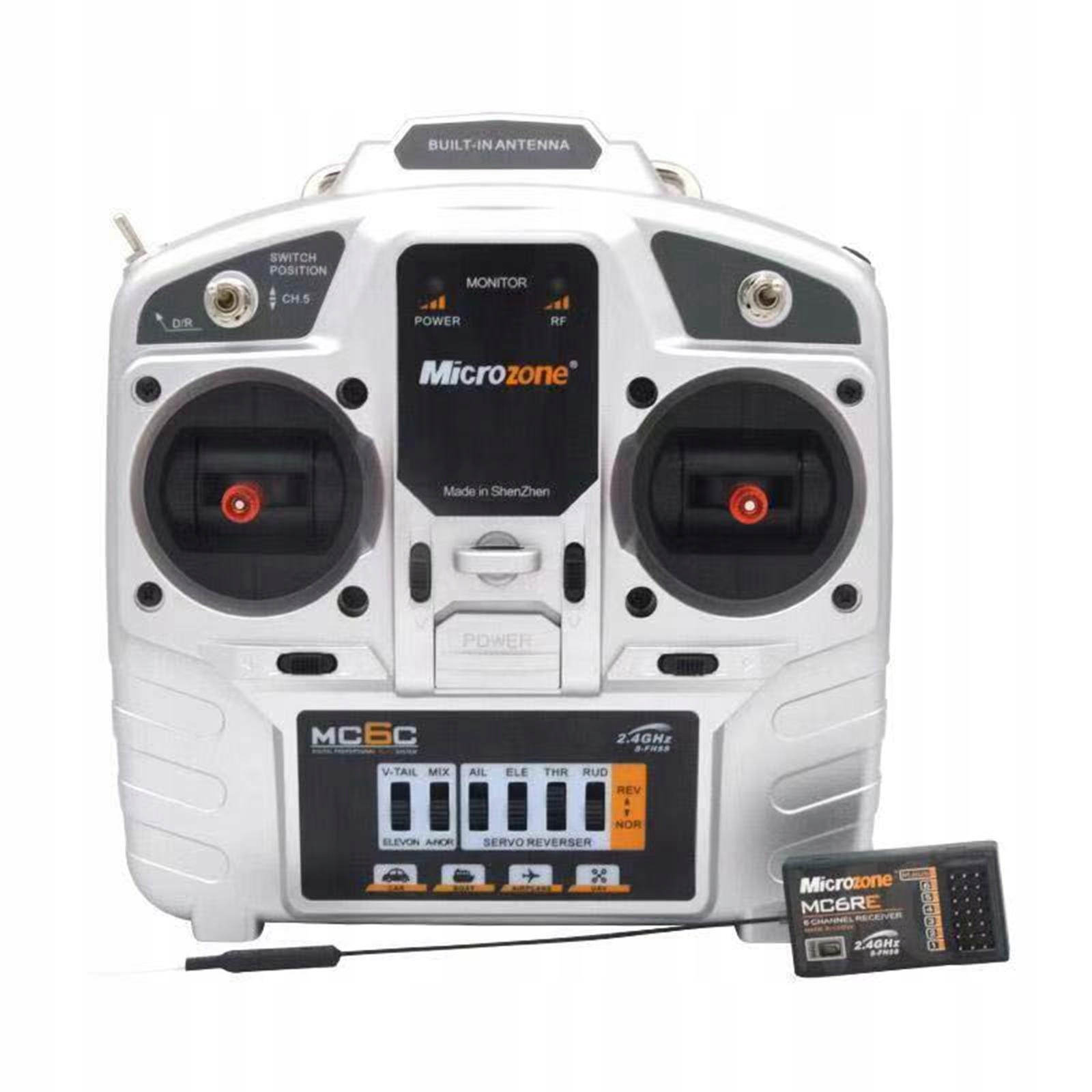 77RB Odbiornik DC4.8-6V .4 Nadajnik systemu Kolor inny