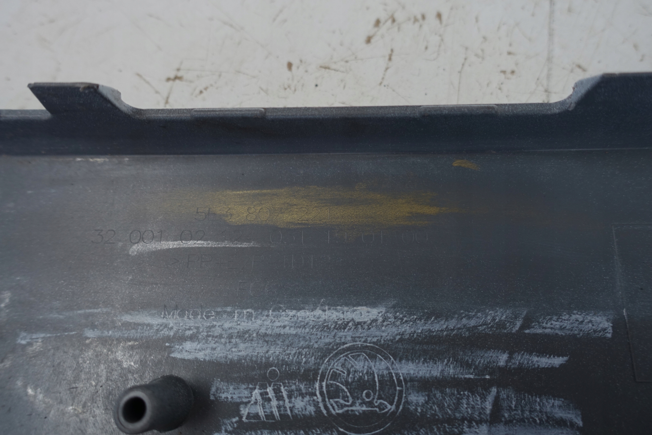 bumper front front SKODA OCTAVIA IV 2020- 5E3807221