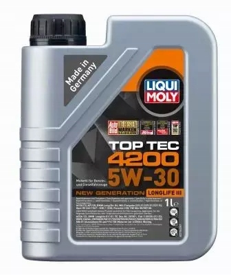 LIQUI MOLY TOP TEC 4200 5W30 LONGLIFE III 7L Producent Liqui Moly