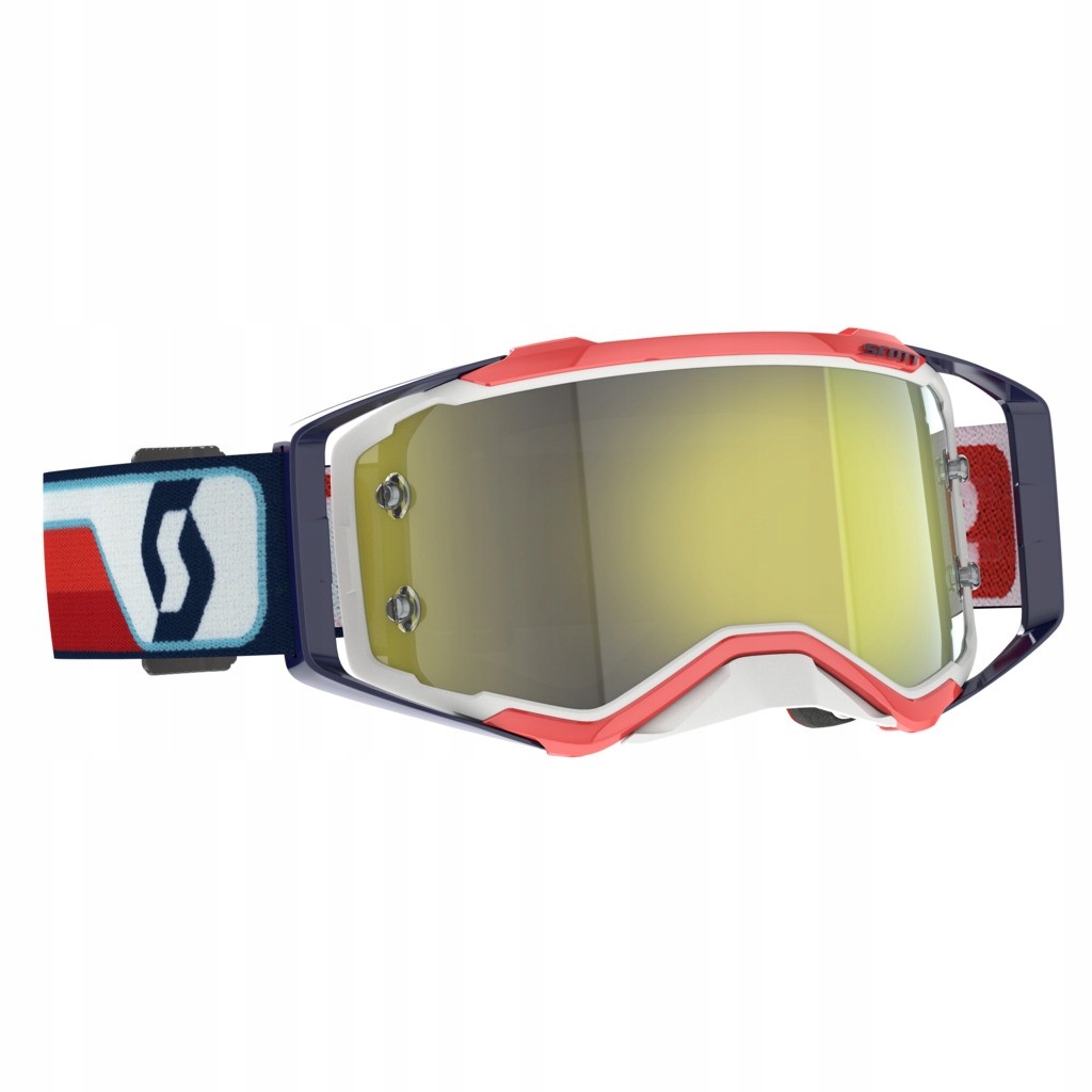 Okuliare Scott Prospect červeno-biele enduro crossové okuliare 2024