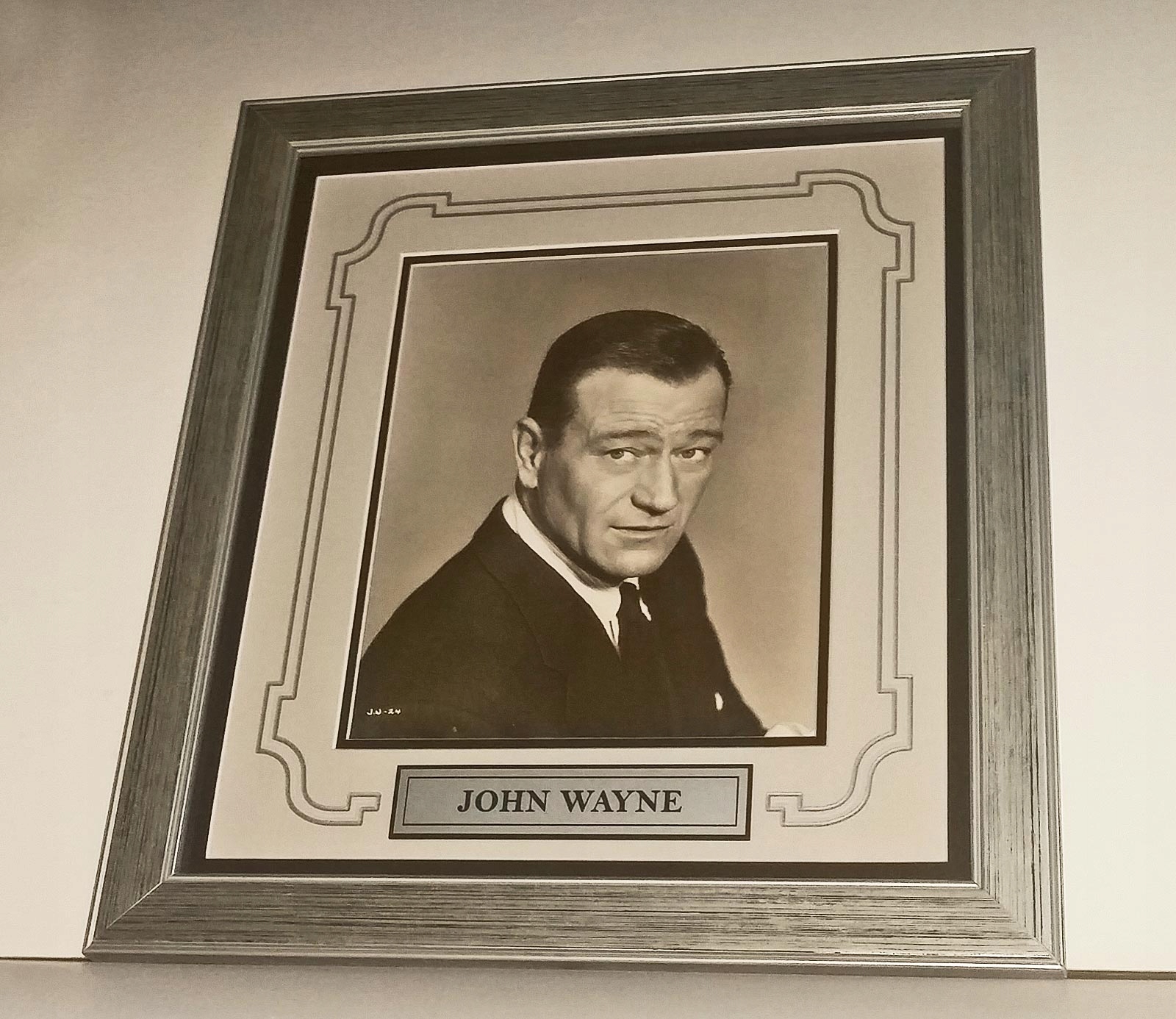 John Wayne Stara fotografia1953r w pięknej oprawie